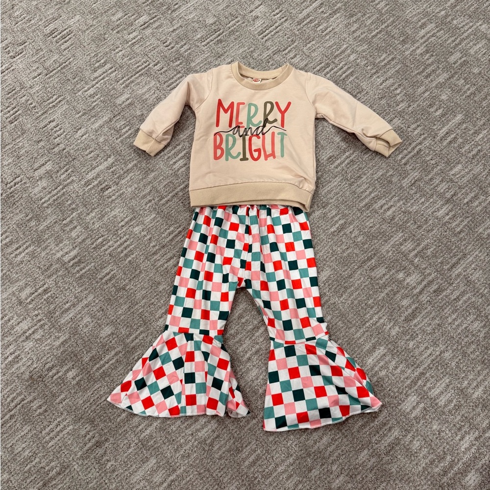 Merry and Bright Kids Outfit
